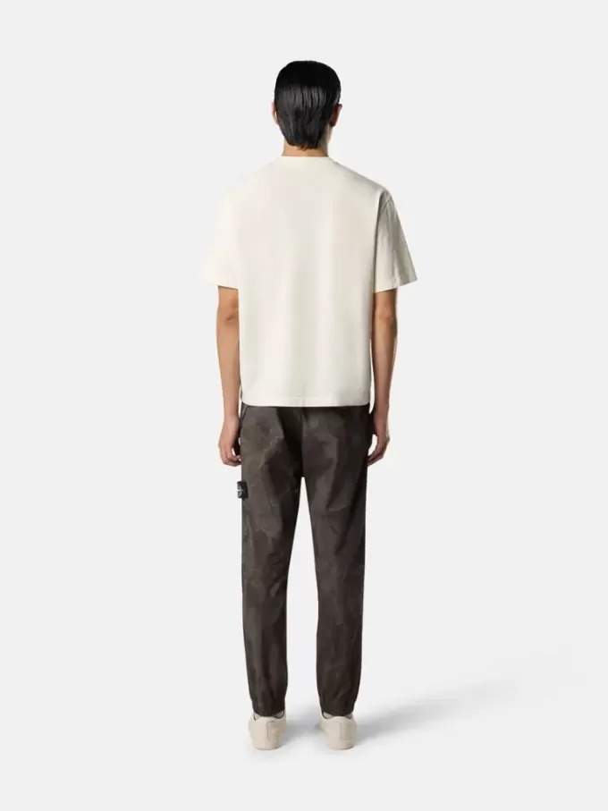 Kortärmad T-shirt med kompassmärke