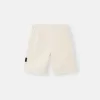Lösa bermuda-shorts med vid ben och elastisk midja Lösa bermuda-shorts med vid ben och elastisk midja