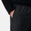 Löst sittande sweatpants med fickor med dragkedja och vaddering Löst sittande sweatpants med fickor med dragkedja och vaddering