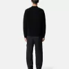 Löst sittande sweatpants med fickor med dragkedja och vaddering Löst sittande sweatpants med fickor med dragkedja och vaddering