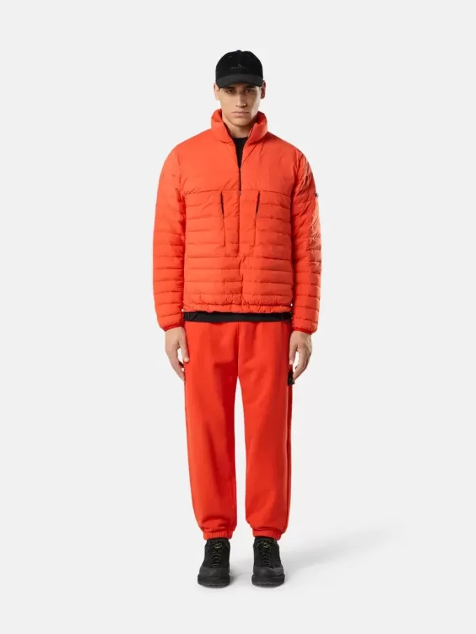 Löst sittande sweatpants med fickor och elastiska muddar