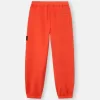 Löst sittande sweatpants med fickor och elastiska muddar