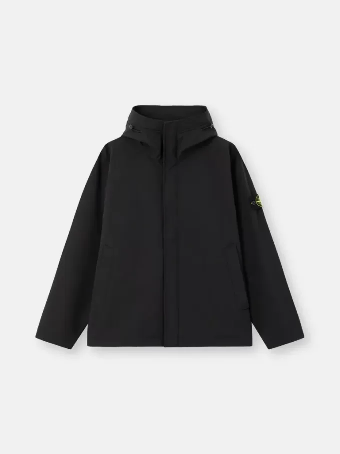 Lätt parkas med huva och väderbeständigt membran Lätt parkas med huva och väderbeständigt membran