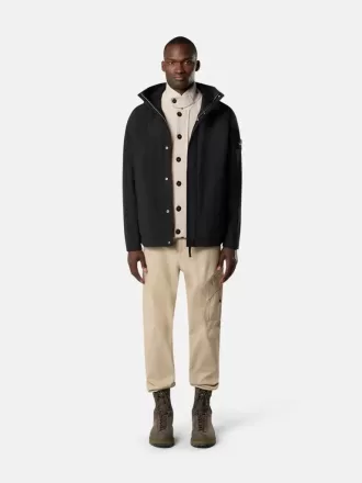 Lätt parkas med huva och väderbeständigt membran Lätt parkas med huva och väderbeständigt membran