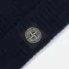 Mössa med Compass-märke och ribbad kant Mössa med Compass-märke och ribbad kant