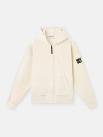 Oversized-fit hoodie med dragkedja och ribbade insatser