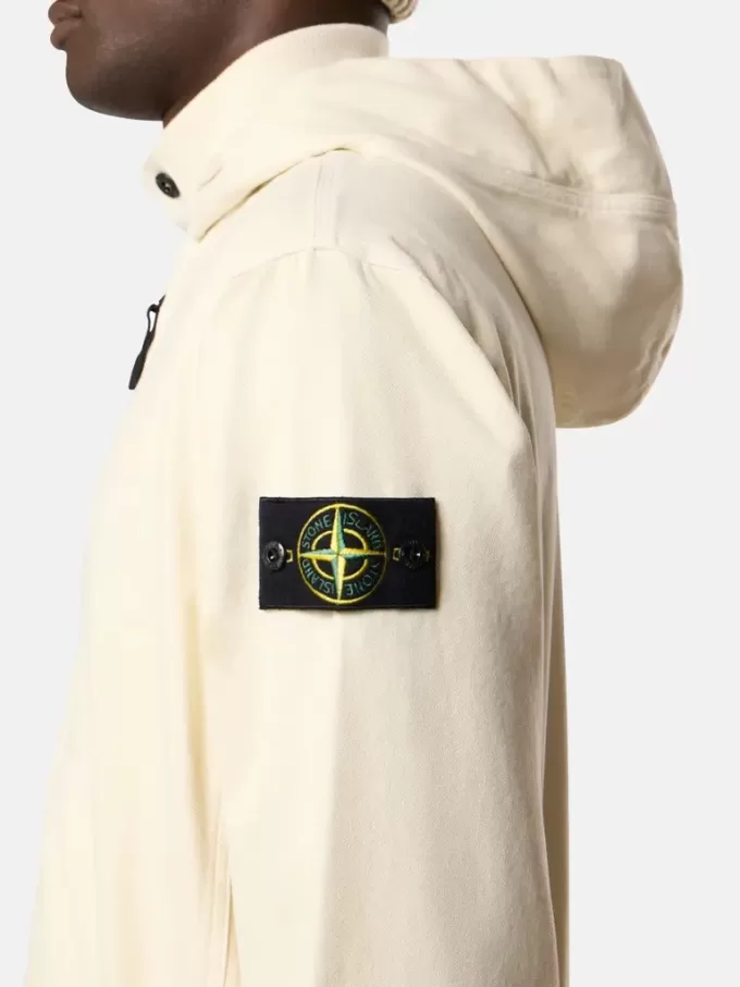Oversized-fit hoodie med dragkedja och ribbade insatser
