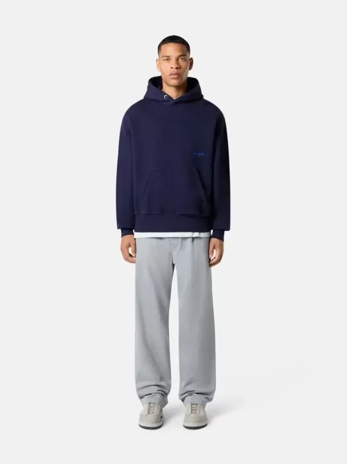 Oversized-fit hoodtröja med känguruficka