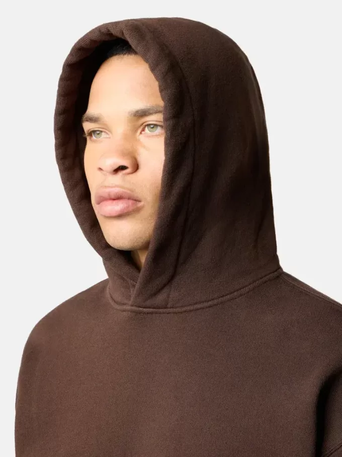 Oversized-fit hoodtröja med känguruficka
