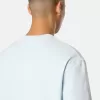Oversized-fit kortärmad T-shirt med tryckta band