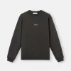 Oversized-fit sweatshirt med rund hals och tryck ”Industrial Four”