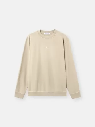 Oversized-fit sweatshirt med rund hals och tryck ”Industrial Four”