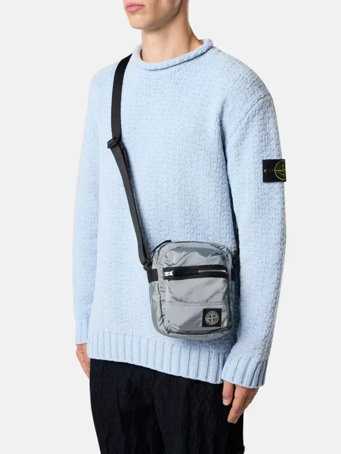 Pouch-väska med framficka och ripstop-foder Pouch-väska med framficka och ripstop-foder