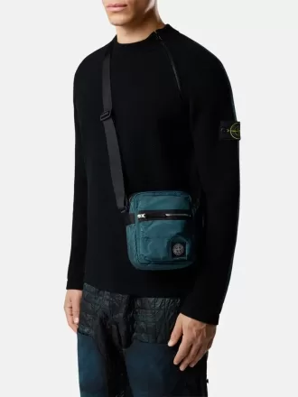 Pouch-väska med framficka och ripstop-foder Pouch-väska med framficka och ripstop-foder