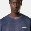 Regular fit-tröja med rund hals och tryckt text