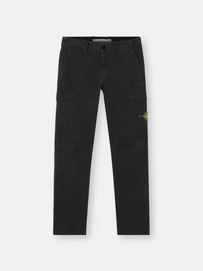 Skinny-fit cargobyxor med tryckknappsfickor Skinny-fit cargobyxor med tryckknappsfickor