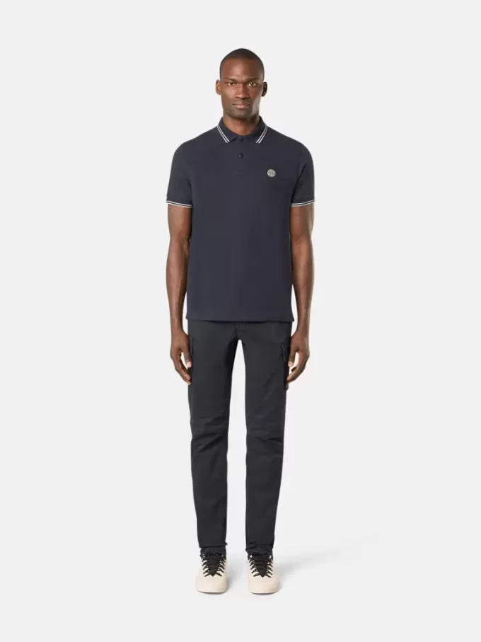 Skinny-fit cargobyxor med tryckknappsfickor Skinny-fit cargobyxor med tryckknappsfickor
