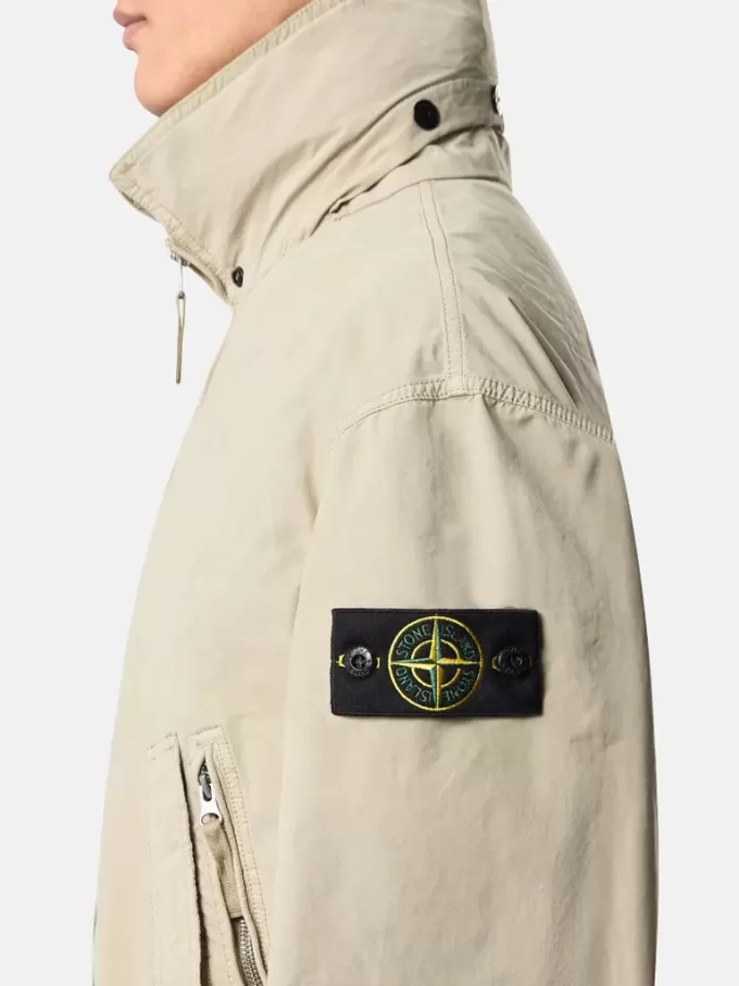 Skjortjacka med anti-drop och dold huva Skjortjacka med anti-drop och dold huva