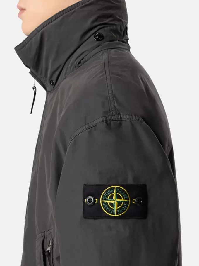 Skjortjacka med anti-drop och dold huva