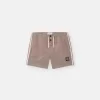 Slim-fit badshorts med fickor