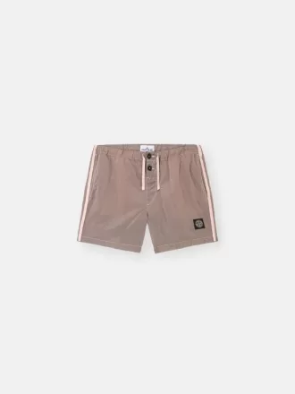 Slim-fit badshorts med fickor
