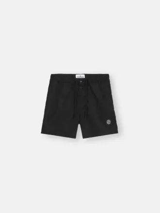 Slim-fit badshorts med fickor