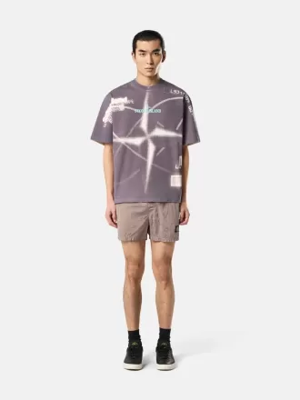 Slim-fit badshorts med fickor
