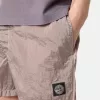 Slim-fit badshorts med fickor