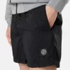 Slim-fit badshorts med fickor Slim-fit badshorts med fickor