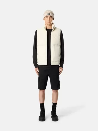 Slim fit-bermudashorts med fickor med dragkedja