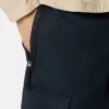 Slim fit-bermudashorts med fickor med dragkedja Slim fit-bermudashorts med fickor med dragkedja