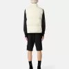 Slim fit-bermudashorts med fickor med dragkedja