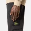 Slim fit-cargobermudashorts med fickor med dragkedja