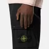 Slim fit-cargobermudashorts med fickor med dragkedja