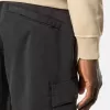 Slim fit-cargobermudashorts med fickor med dragkedja