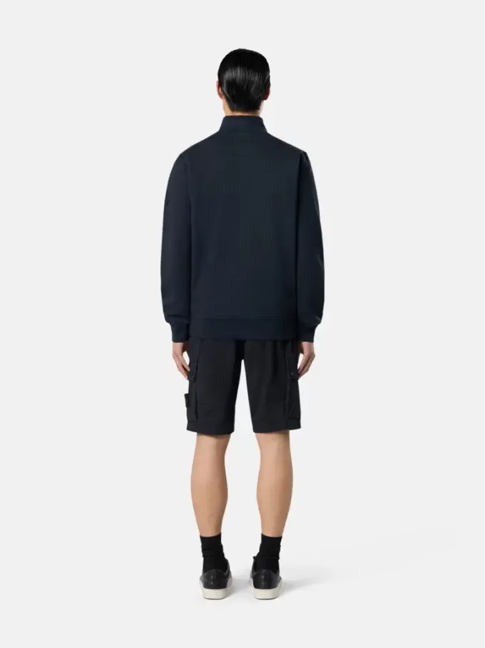 Slim fit-cargobermudashorts med fickor med dragkedja