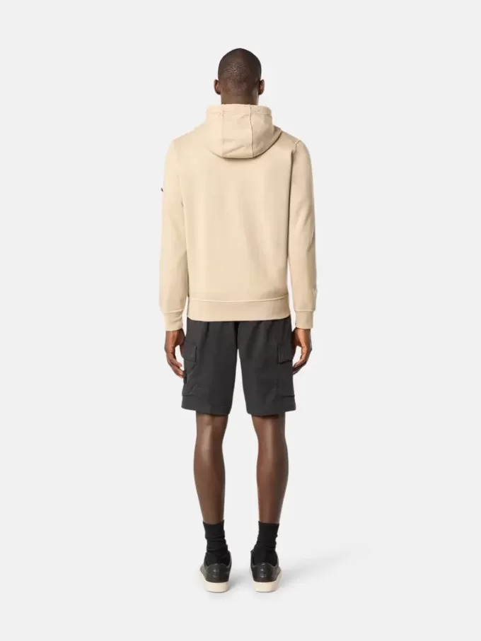 Slim fit-cargobermudashorts med fickor med dragkedja