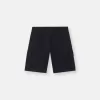Slim fit-cargobermudashorts med fickor med dragkedja