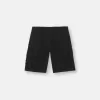 Slim fit-cargobermudashorts med fickor med dragkedja