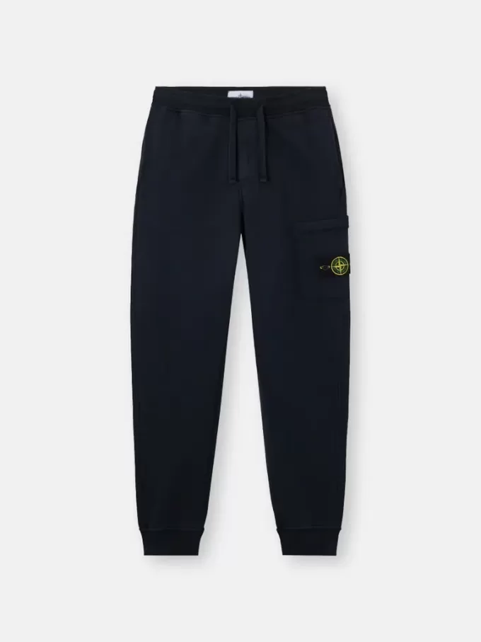 Slim fit-joggingbyxor med elastisk midja