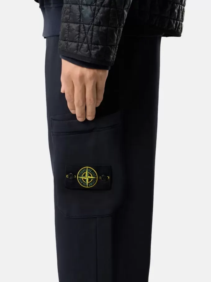 Slim fit-joggingbyxor med elastisk midja