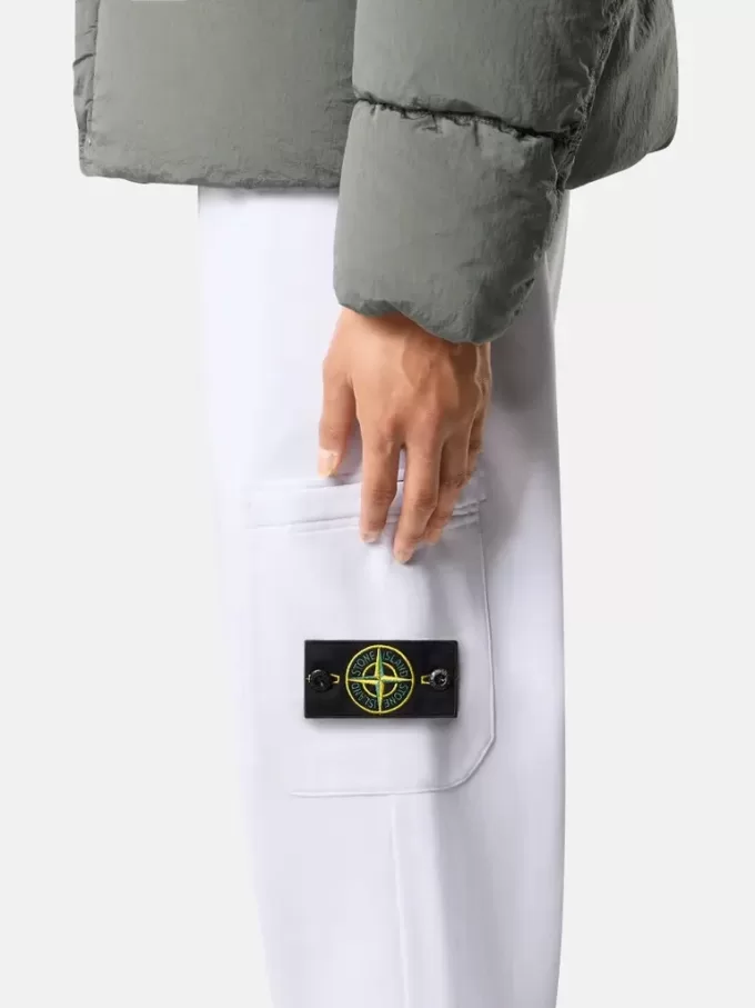 Slim fit-joggingbyxor med elastisk midja