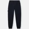 Slim fit-joggingbyxor med elastisk midja