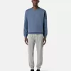 Slim fit-joggingbyxor med fickor och dragsko i midjan