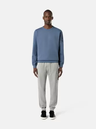 Slim fit-joggingbyxor med fickor och dragsko i midjan