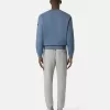 Slim fit-joggingbyxor med fickor och dragsko i midjan