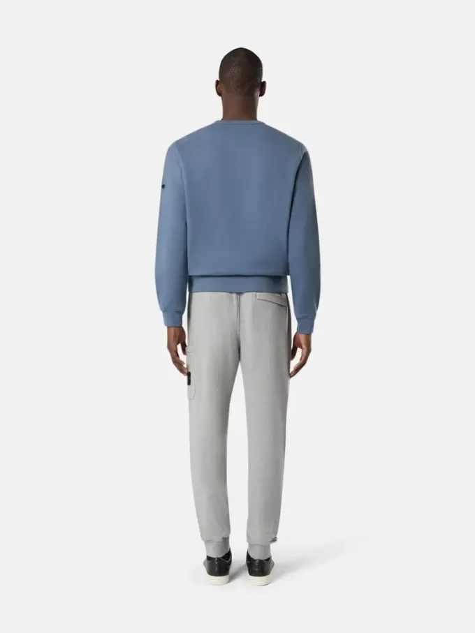 Slim fit-joggingbyxor med fickor och dragsko i midjan