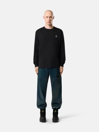 Slim fit-långärmad T-shirt med Compass-patch