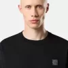 Slim fit-långärmad T-shirt med Compass-patch