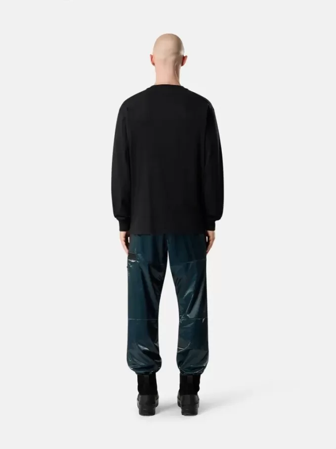 Slim fit-långärmad T-shirt med Compass-patch